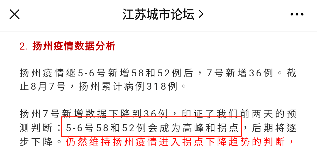 扬州疫情，众志成城，共抗时艰