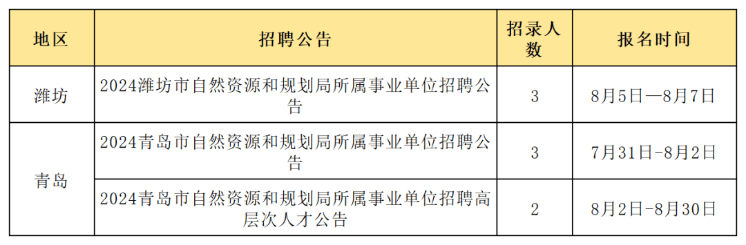 莱阳市自然资源和规划局最新招聘公告概览