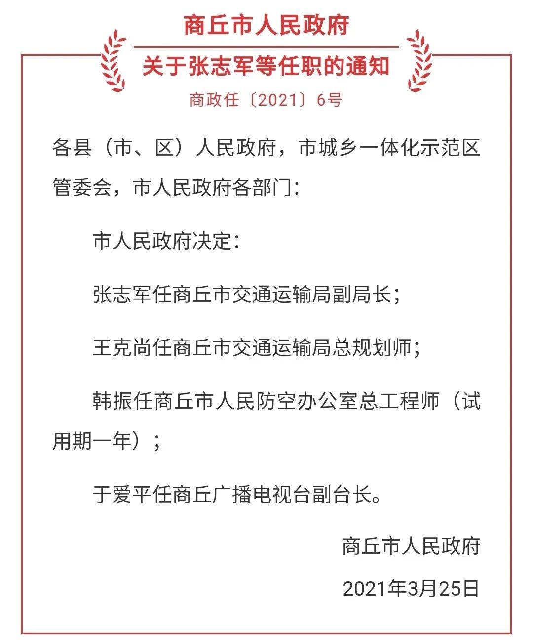 商丘市房产管理局人事任命动态解析